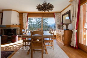 Le Saint Georges l Jardin et vue Crans-Montana